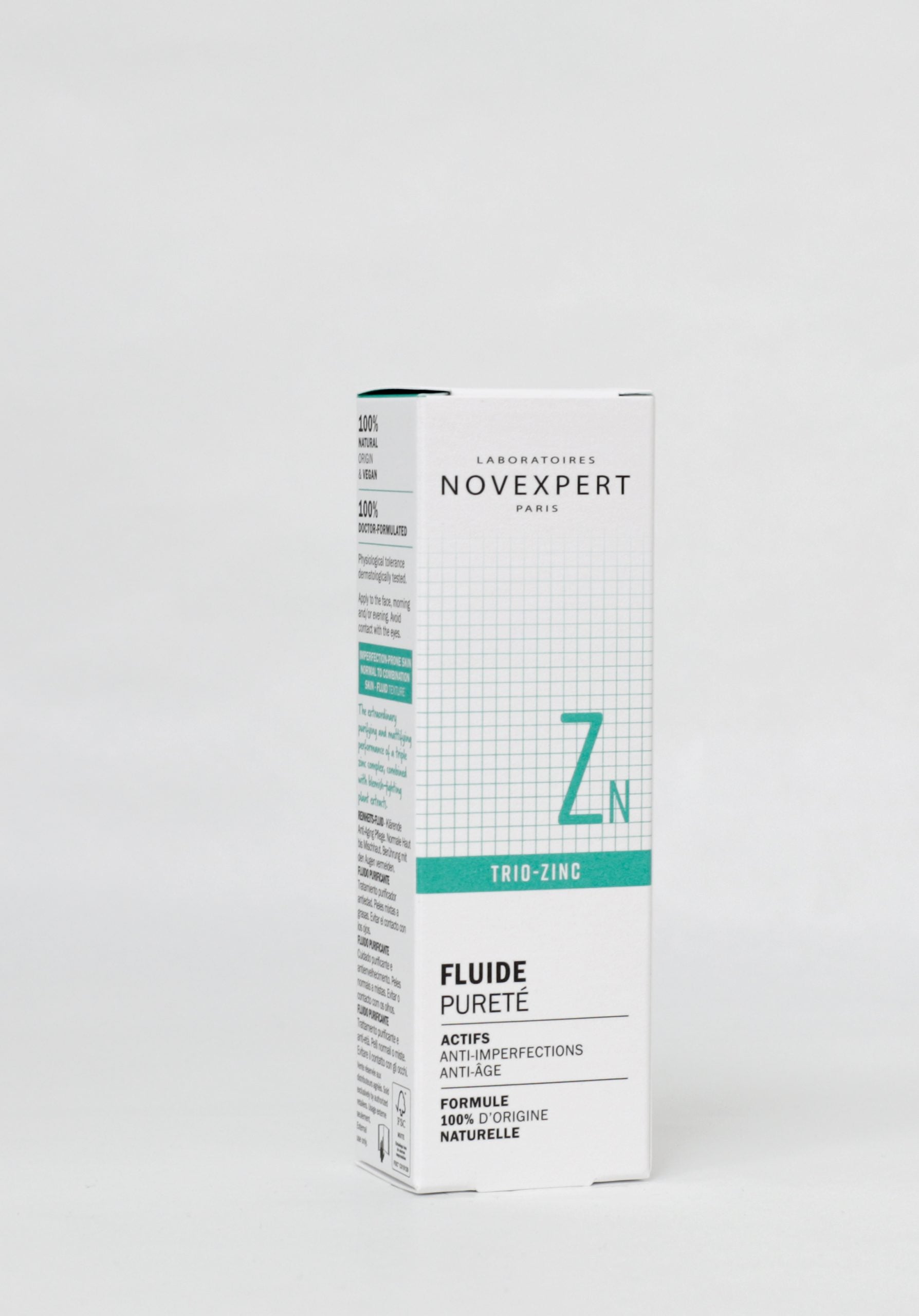 NOVEXPERT TRIO-ZINC FLUIDE PURETE 30ML