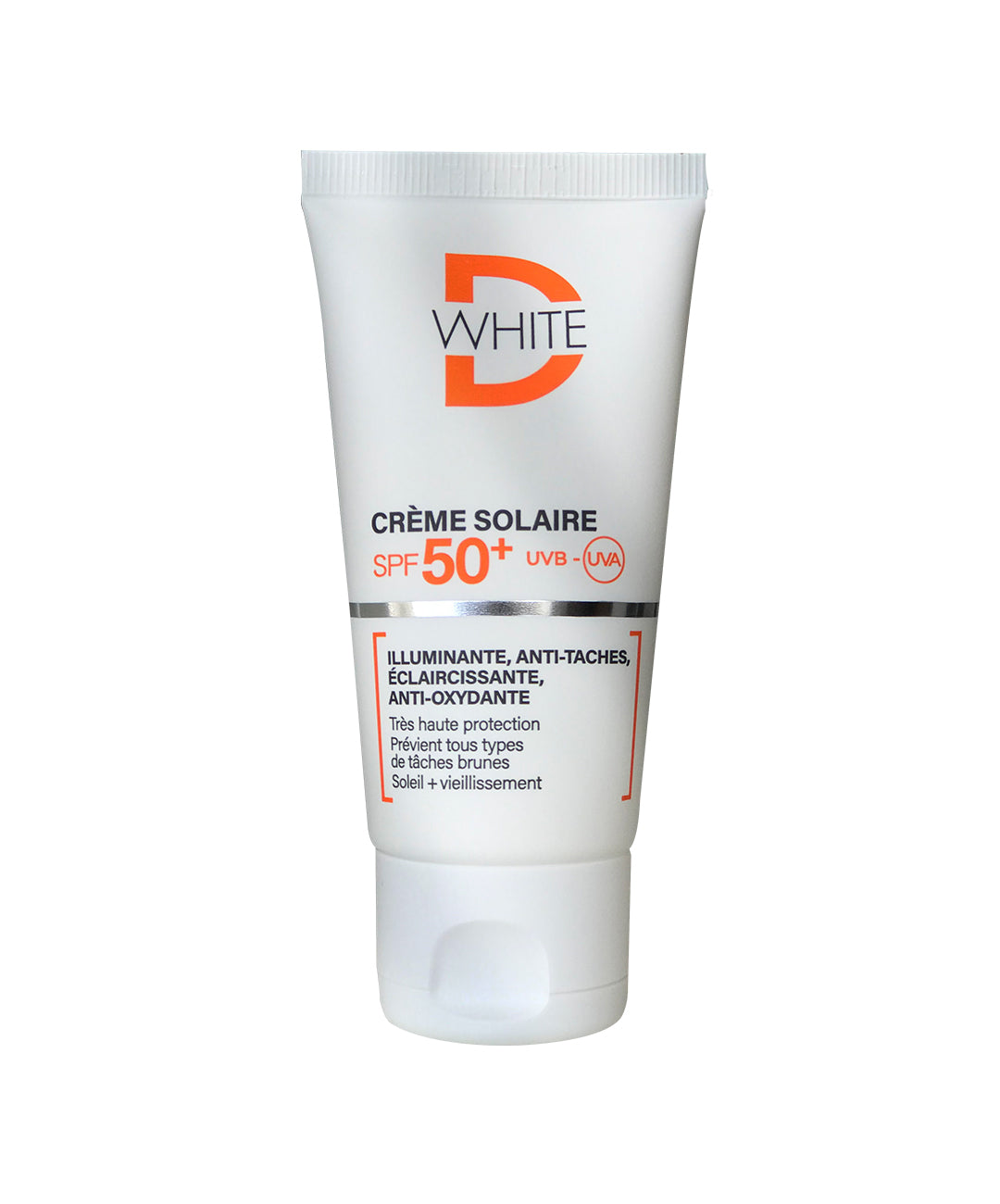 DWHITE CRÈME SOLAIRE INVISIBLE SPF50+ 50 ML