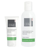 Ziaja Med Anti‑Acné – Crème 50 ml + Toner 200 ml Offert