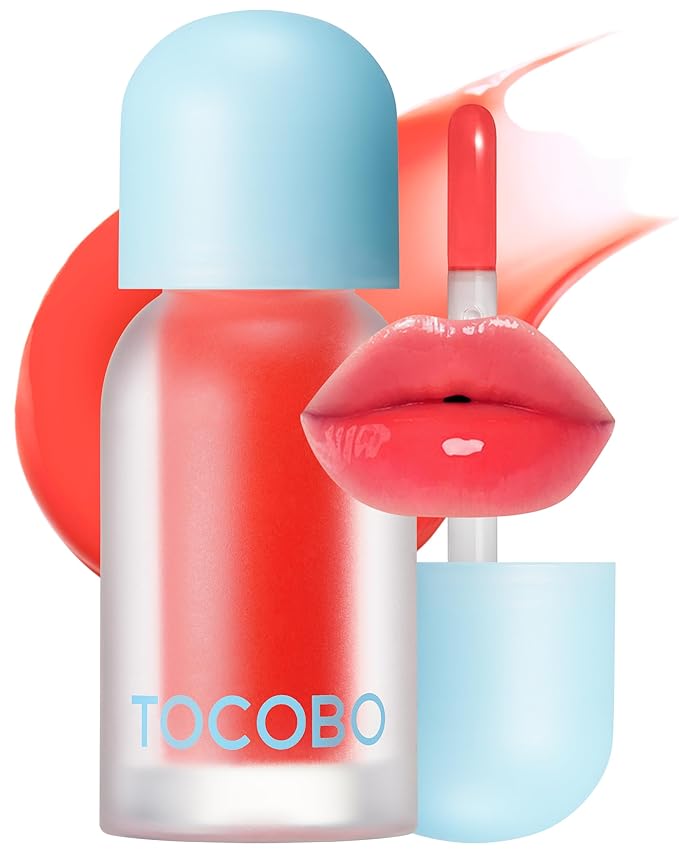 TOCOBO – Juicy Berry Plumping Lip Oil 15 Coral Soda