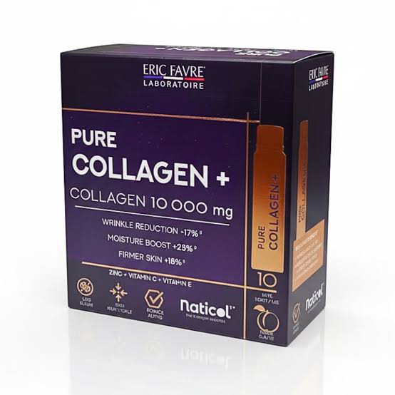 ERIC FAVRE Pure Collagène+ 10000 mg – 10 ampoules de 25 ml