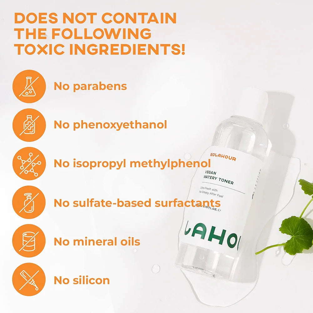 NOLAHOUR Vegan Watery Toner