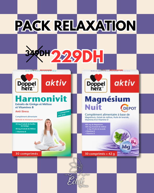 Pack Relaxation – Apaiser & favoriser le sommeil