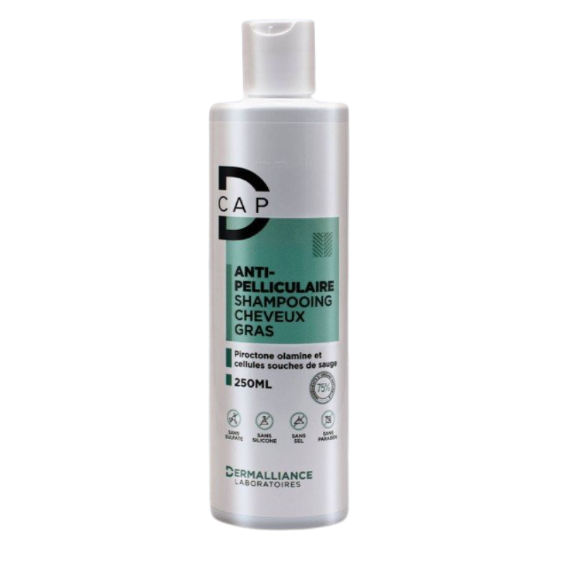 DCAP Shampooing Anti-Pelliculaire – Cheveux Gras 250 ml