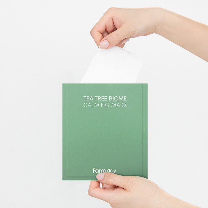Farmstay Tea Tree Biome Calming Mask Pack 25 ml – 1 masque