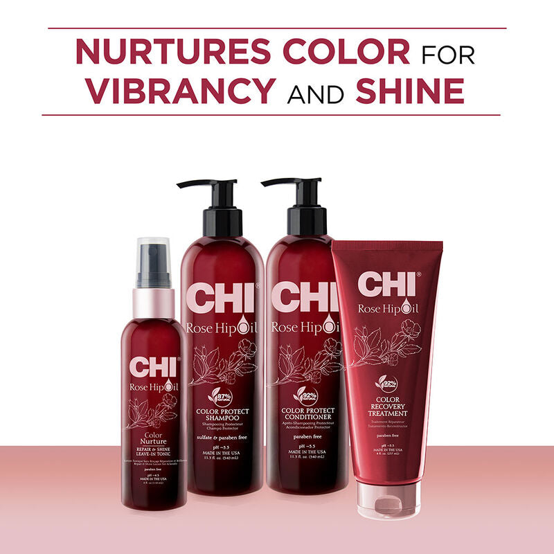 CHI Rose Hip Oil Color Protect Shampoo 340 ml