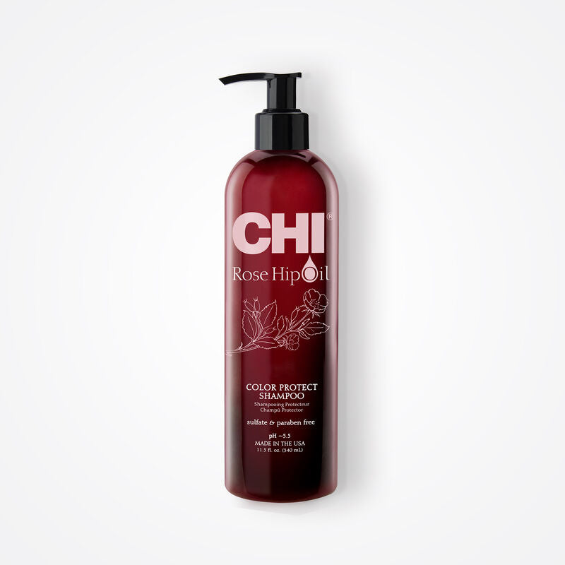 CHI Rose Hip Oil Color Protect Shampoo 340 ml