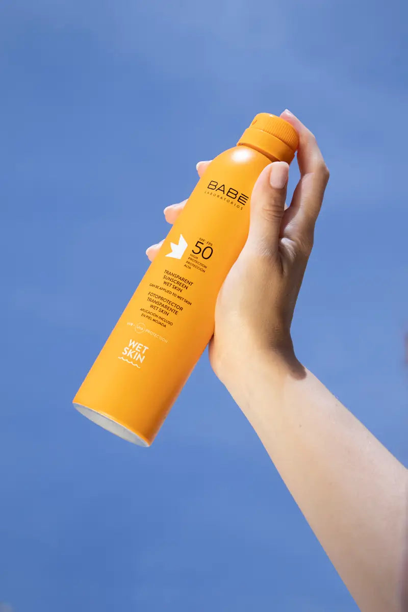 Babé Transparent Sunscreen Wet Skin SPF50