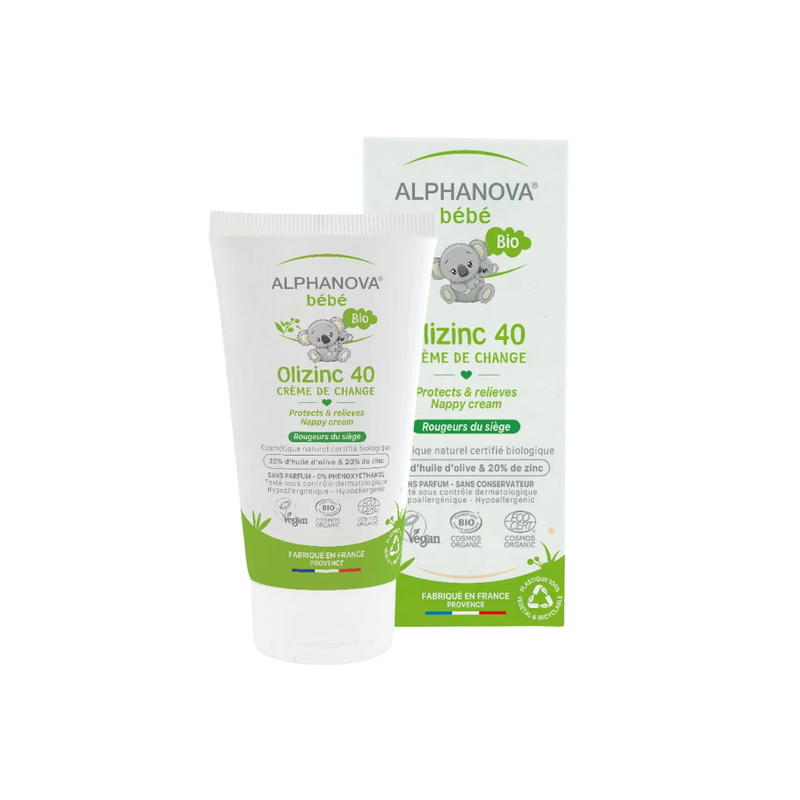 Alphanova – Olizinc Crème de Change Bébé 50 g
