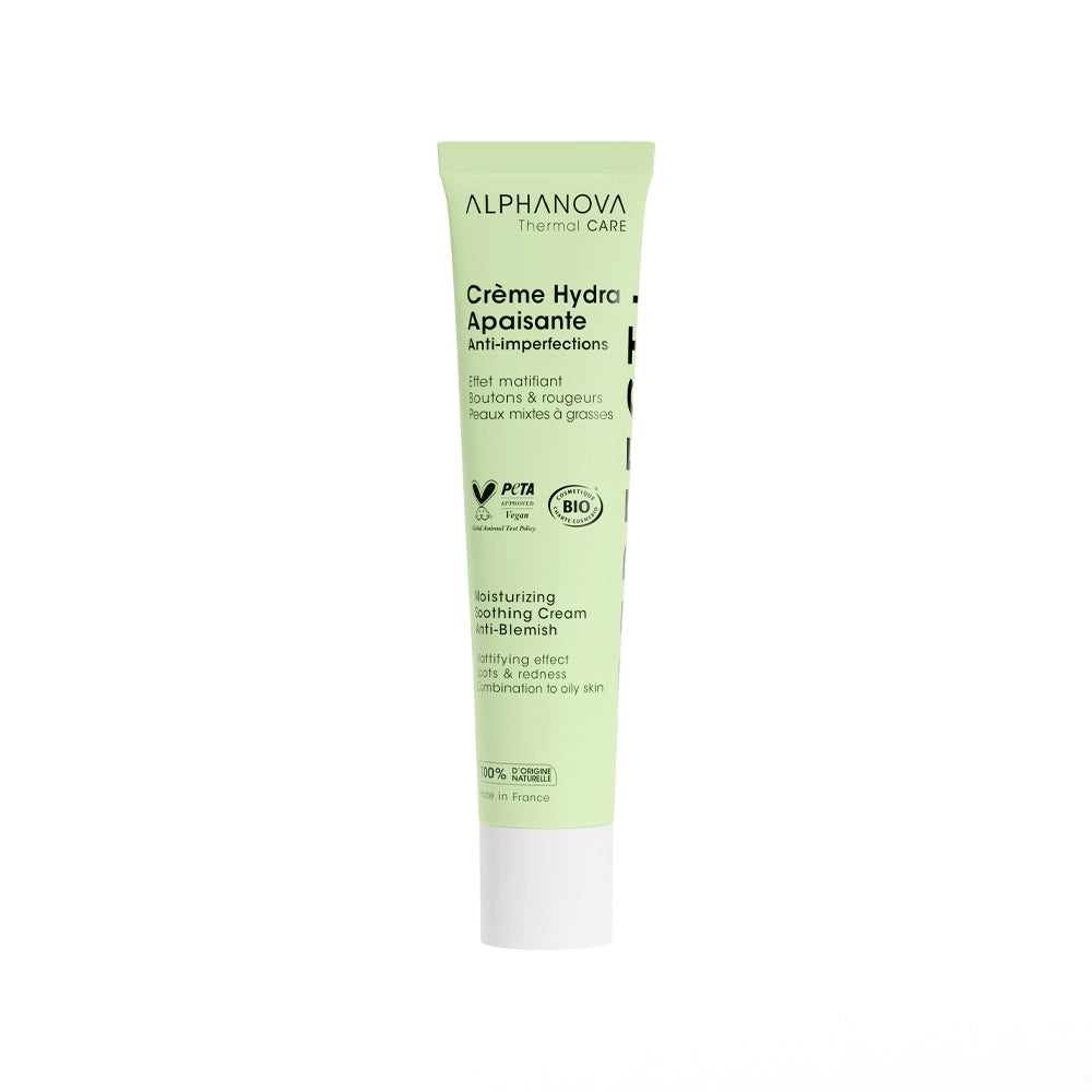 ALPHANOVA Crème Hydra Apaisante Anti-Imperfections PERFECT+ – 40 ml