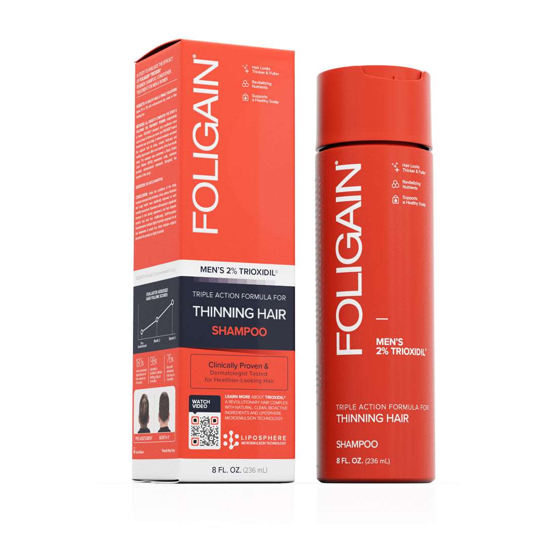 FOLIGAIN Triple Action Shampoo Trioxidil 2% Homme