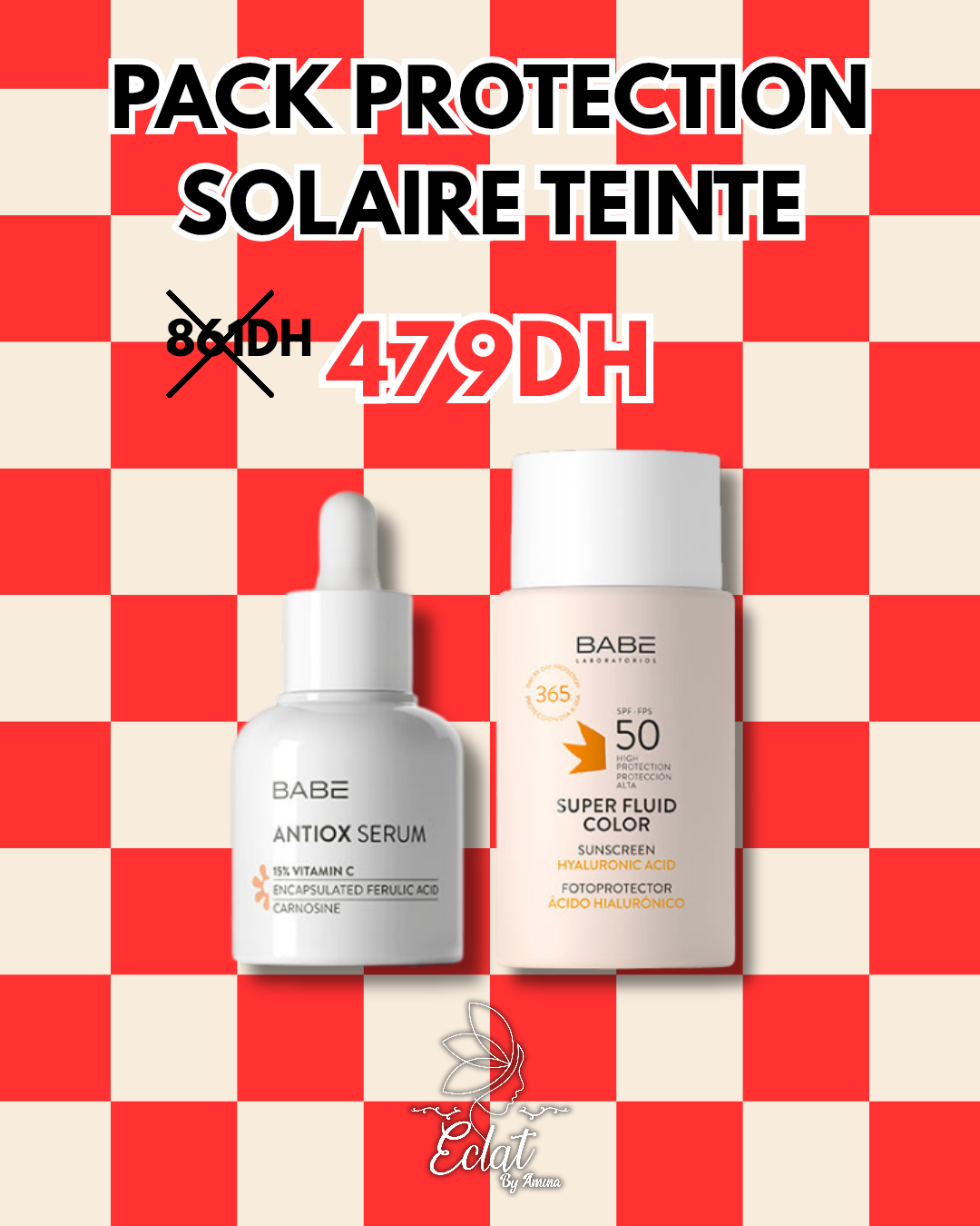 Pack Protection Solaire Teintée – Éclat & protection unifiante