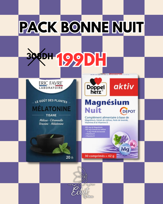 Pack Bonne Nuit – Détente & sommeil réparateur