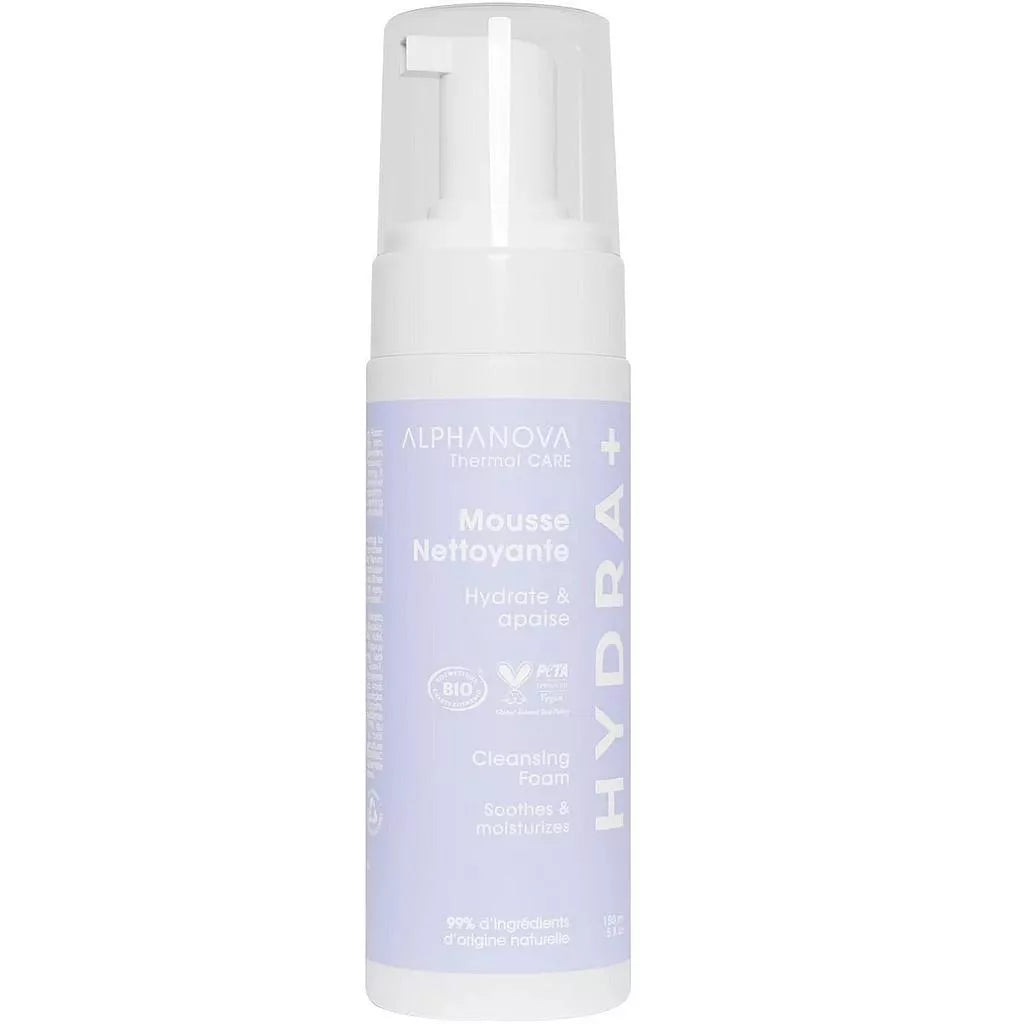 Alphanova – Mousse Nettoyante Apaisante HYDRA+ 150 ml
