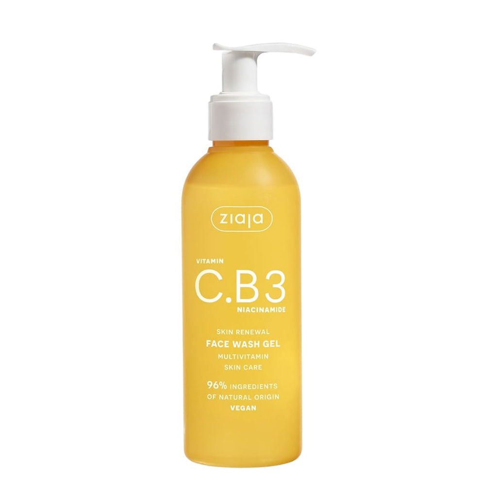 ZIAJA VITAMIN C.B3 NIACINAMIDE – Gel Nettoyant Visage 190 ml