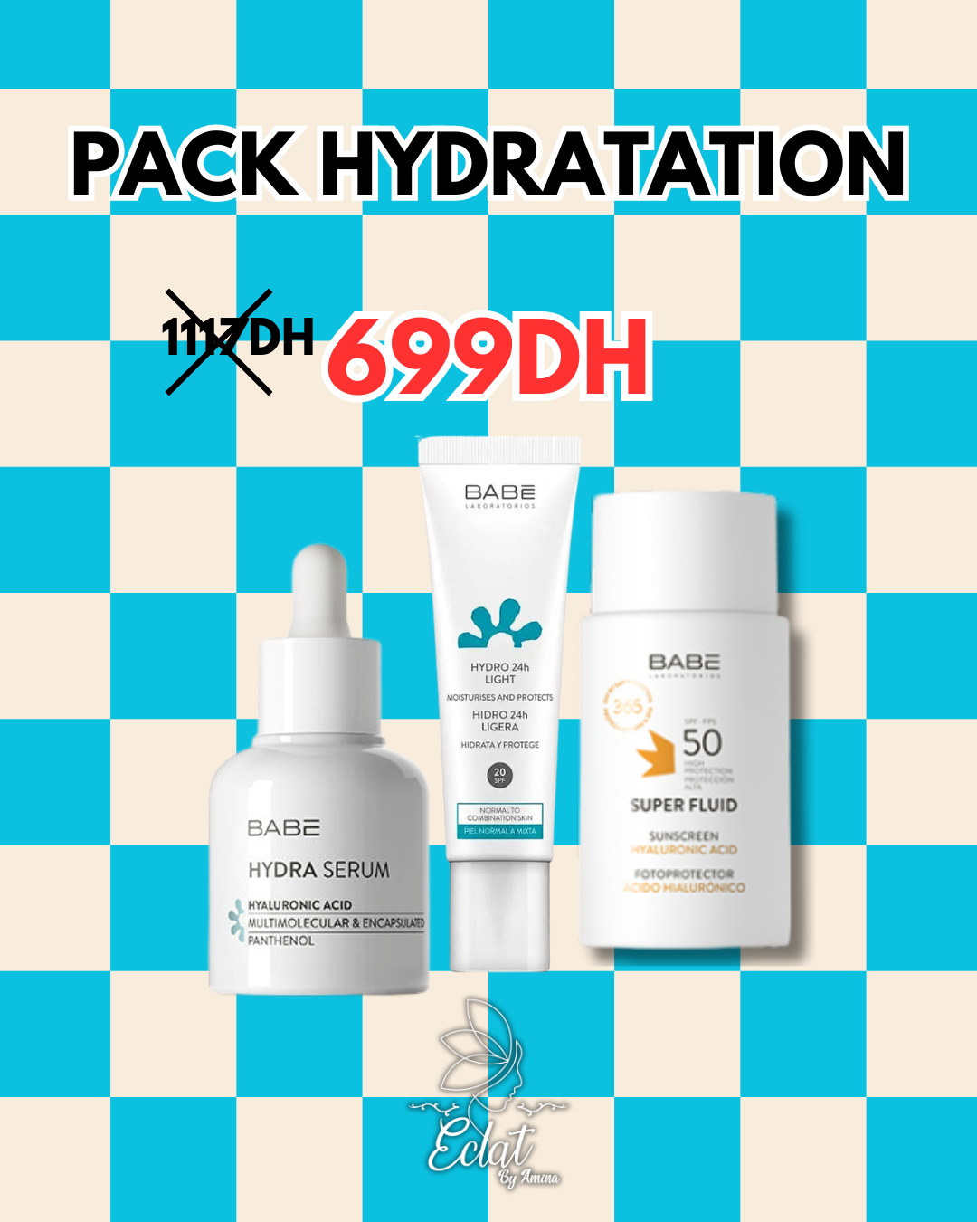 Pack Hydratation – Hydratation intense & protection quotidienne