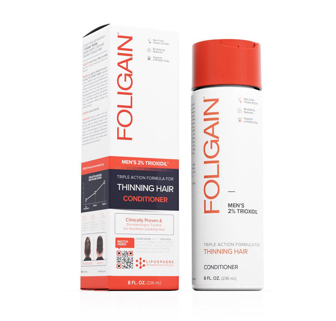 FOLIGAIN Triple Action Conditioner Trioxidil 2% Homme