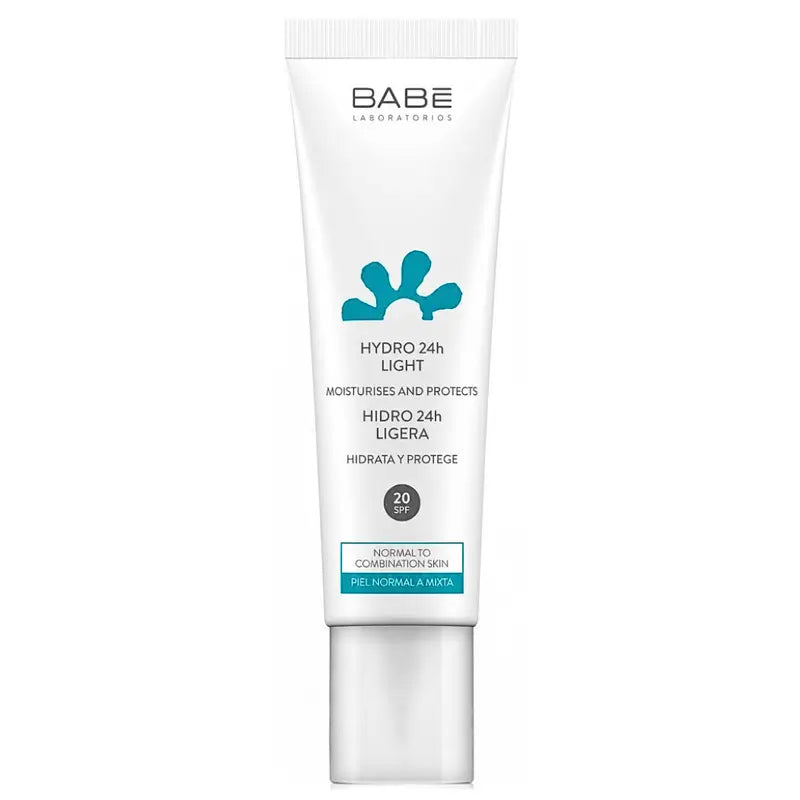 BABE Hydro 24H Light SPF20+ – Crème Hydratante Visage 50 ml