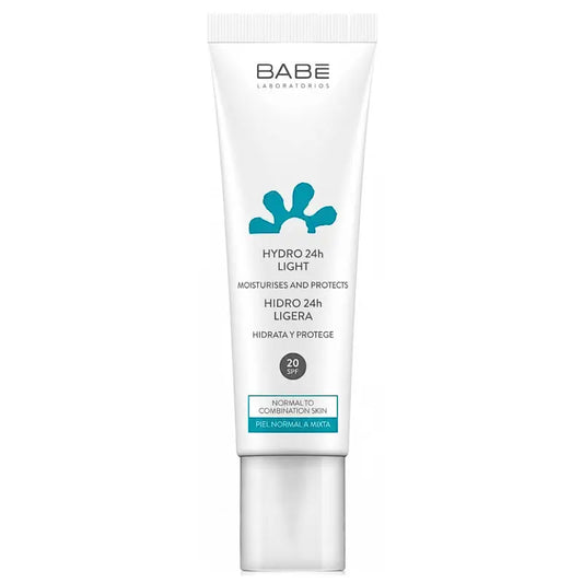 BABE Hydro 24H Light SPF20+ – Crème Hydratante Visage 50 ml