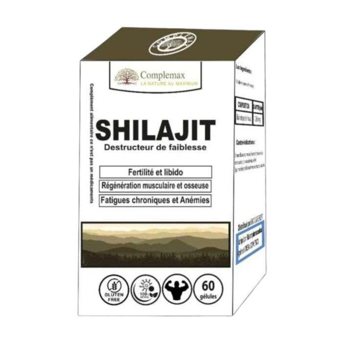 Complemax Shilajit – 60 gélules