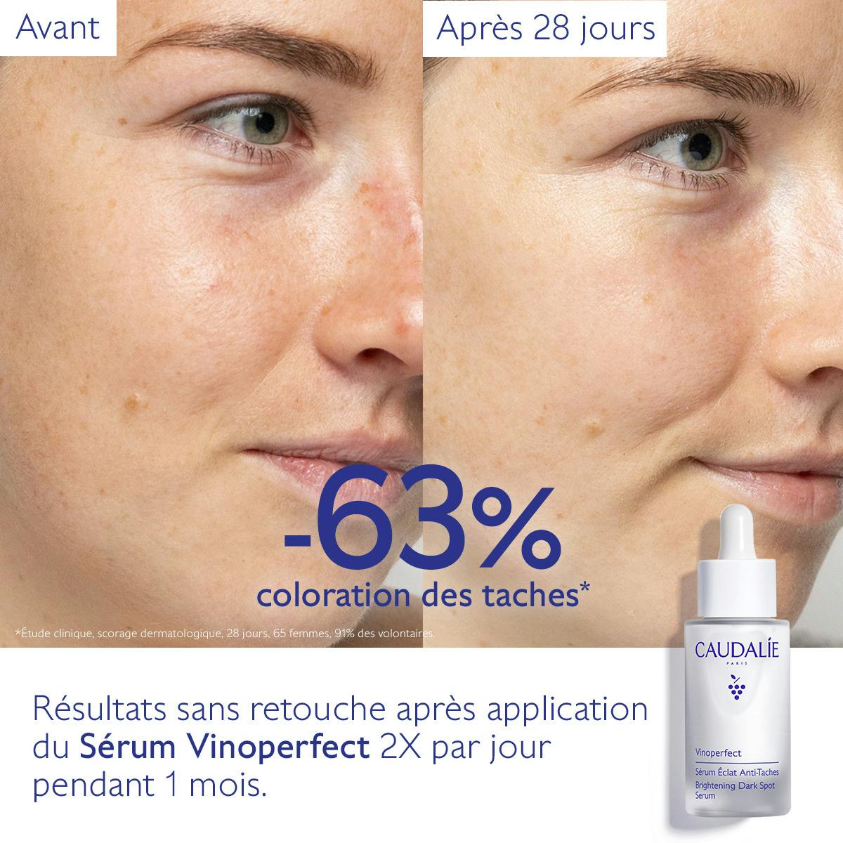 Caudalie Vinoperfect Sérum Éclat Anti-Taches – Grand Format 50 ml