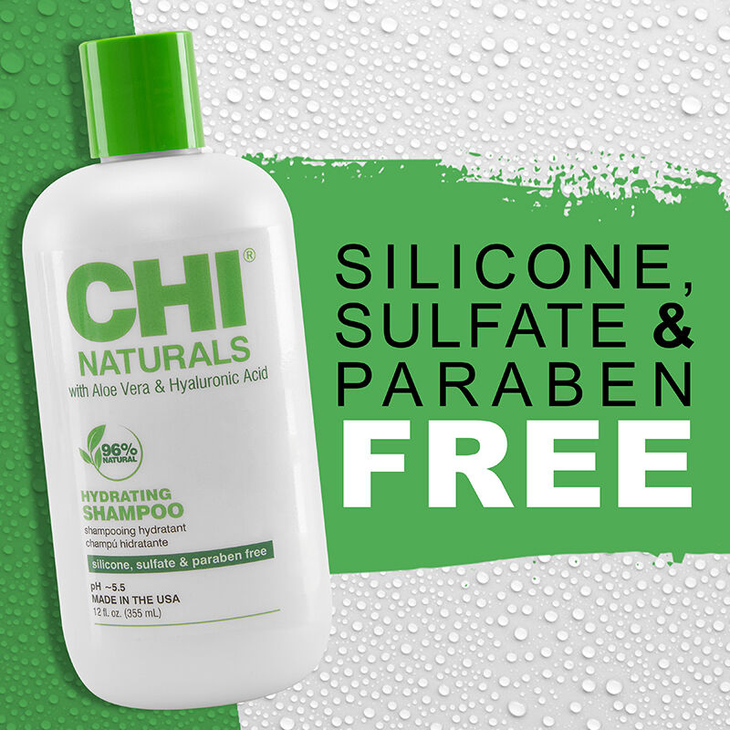 CHI Naturals with Aloe Vera Hydrating Shampoo 355 ml