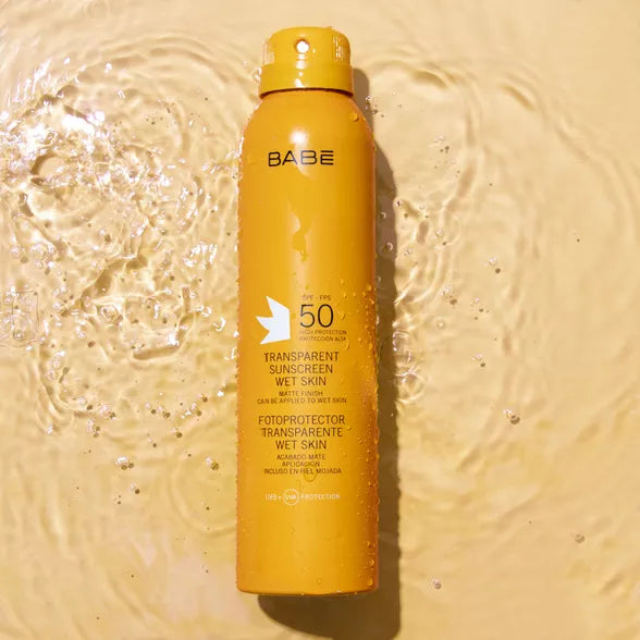 Babé Transparent Sunscreen Wet Skin SPF50