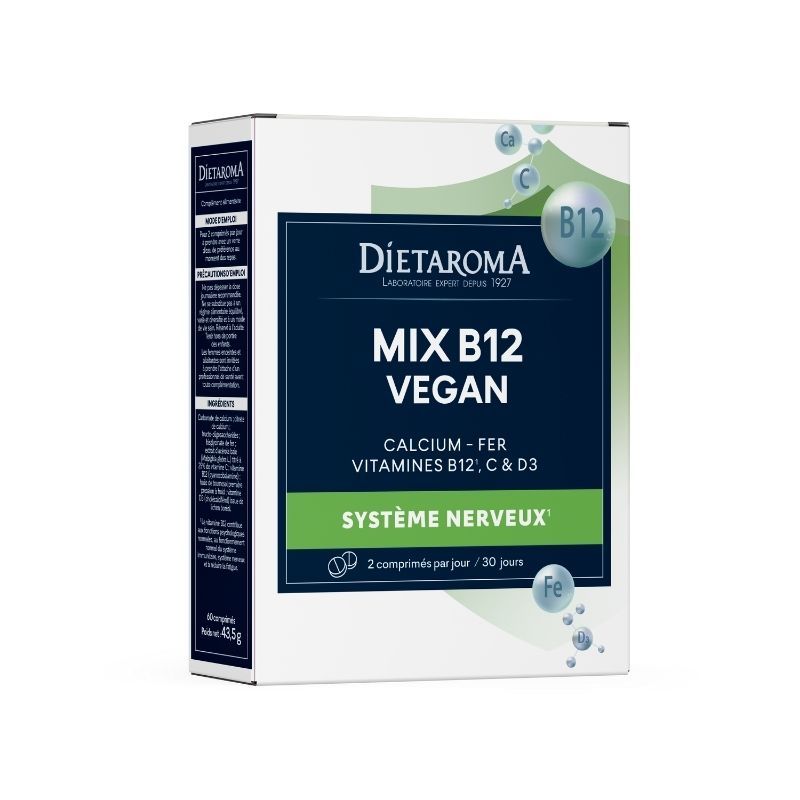 DIETAROMA Mix B12 Vegan – 60 comprimés