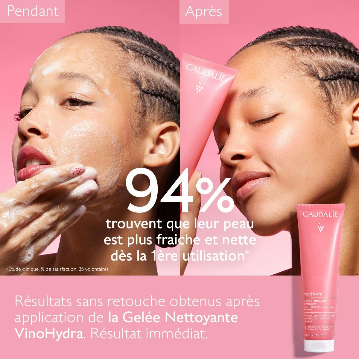 Caudalie VinoHydra Gelée Nettoyante Hydratante – 150 ml