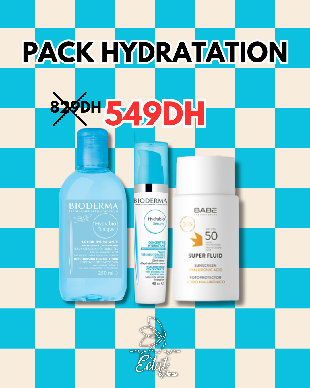 Pack Hydratation – Réhydrater & protéger