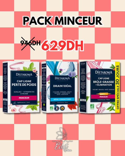Pack Minceur – Contrôler, brûler, éliminer