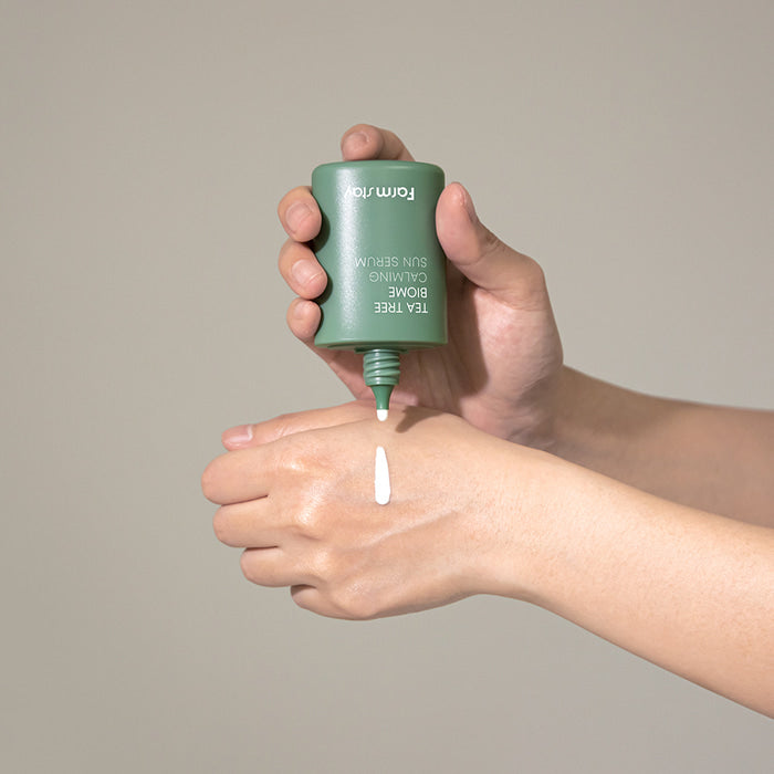 Farmstay Tea Tree Biome Calming Sun Serum SPF 45 PA++ – 50 ml