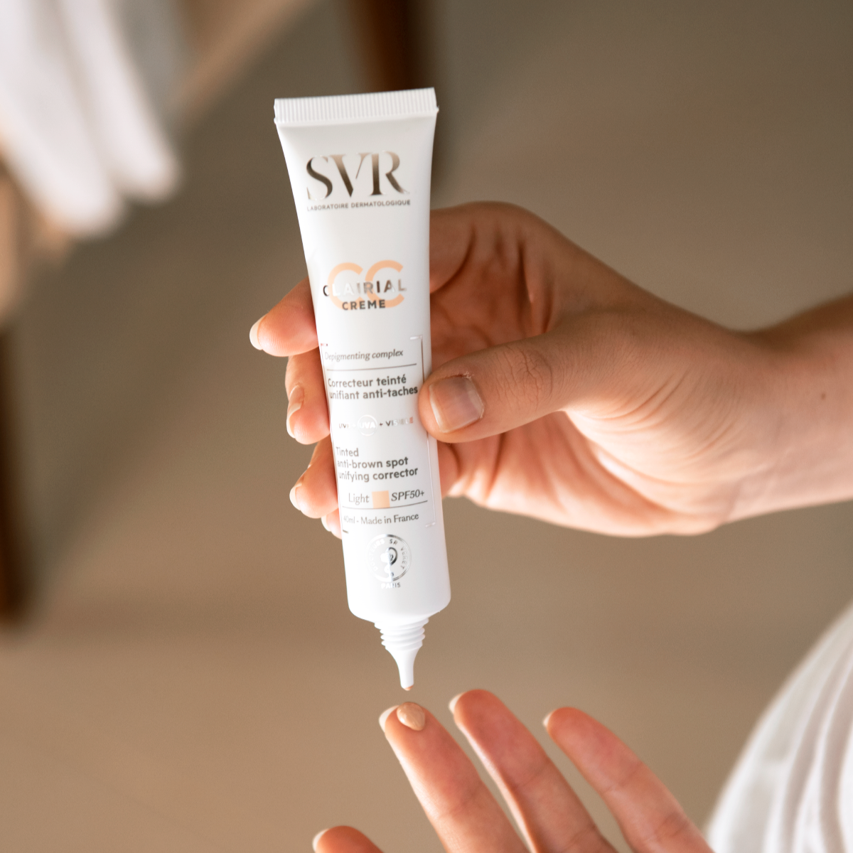 SVR Clairial CC Crème Light SPF50+ 40 ml