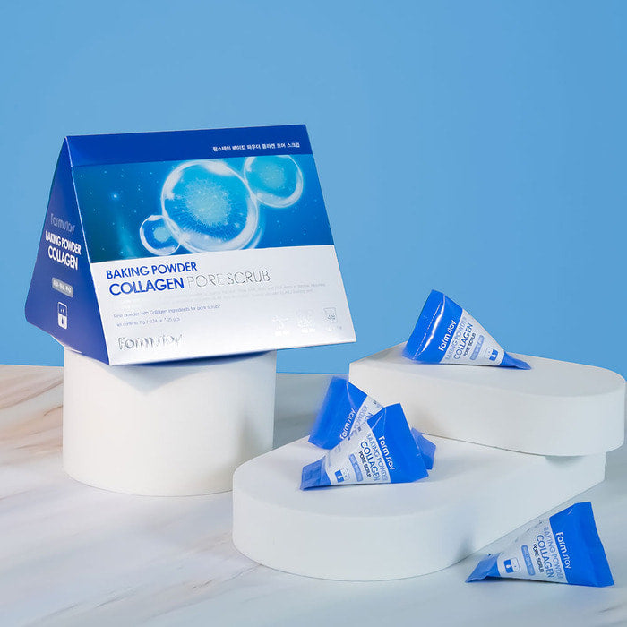 Farmstay Baking Powder Collagen Pore Scrub 7 g × 25