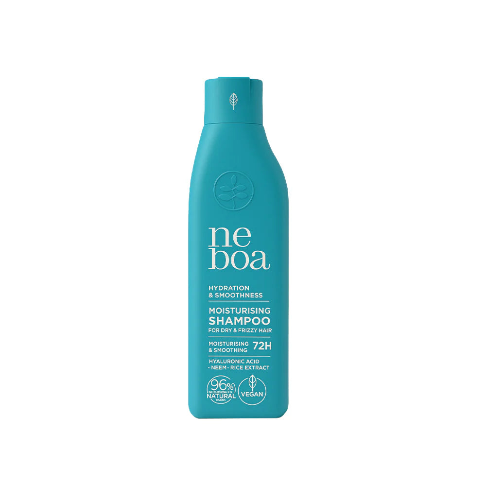 NEBOA Hydration & Smoothness – Shampooing Naturel Hydratant & Lissant – 300 ml