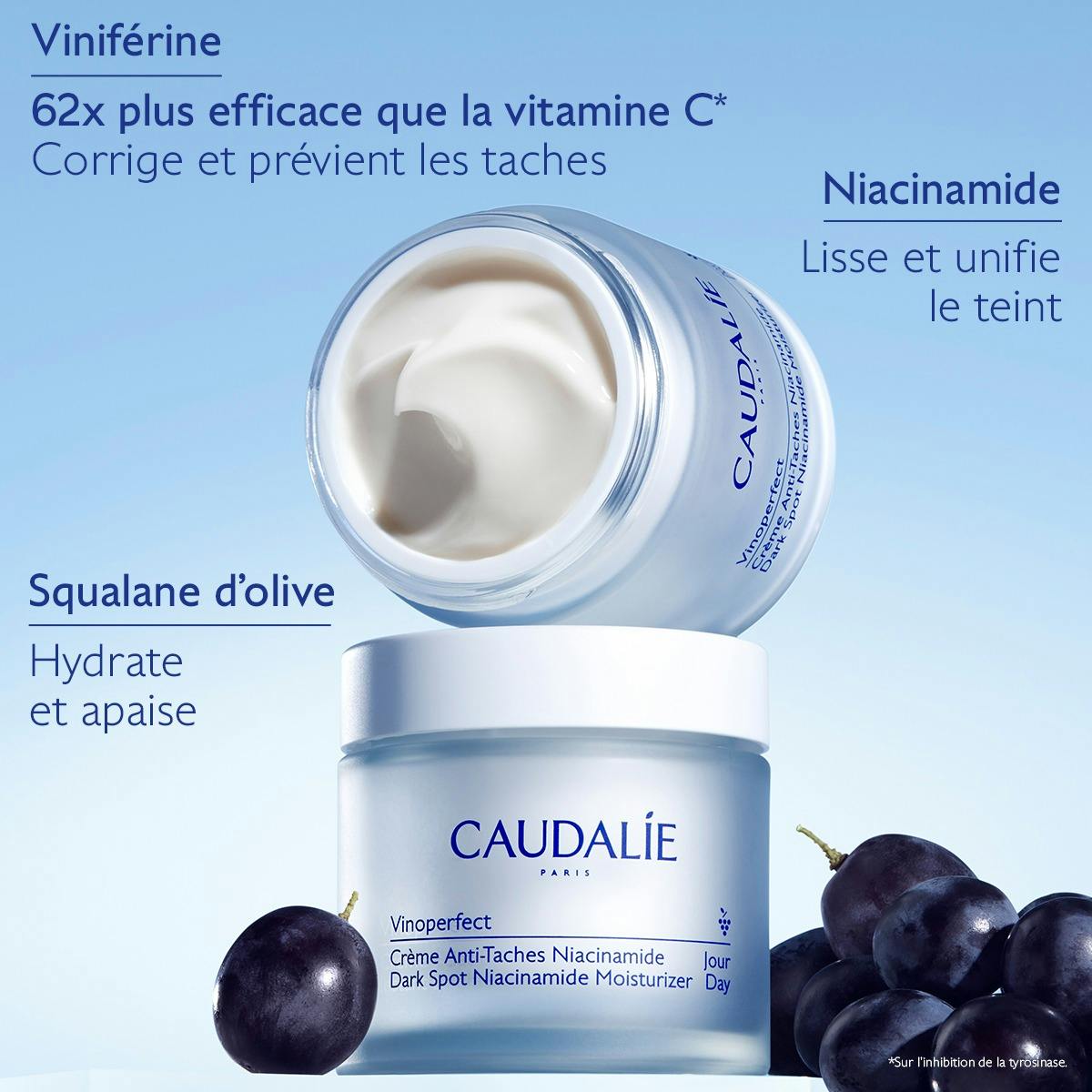 Caudalie Vinoperfect Crème Éclat Anti-Taches 50ml