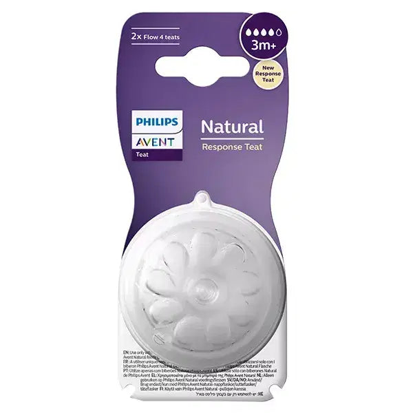 Avent 2 Tétines Natural 3m+
