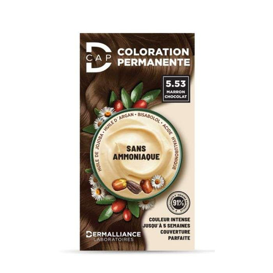 DCAP Coloration Permanente N° 5.53 – Marron Chocolat
