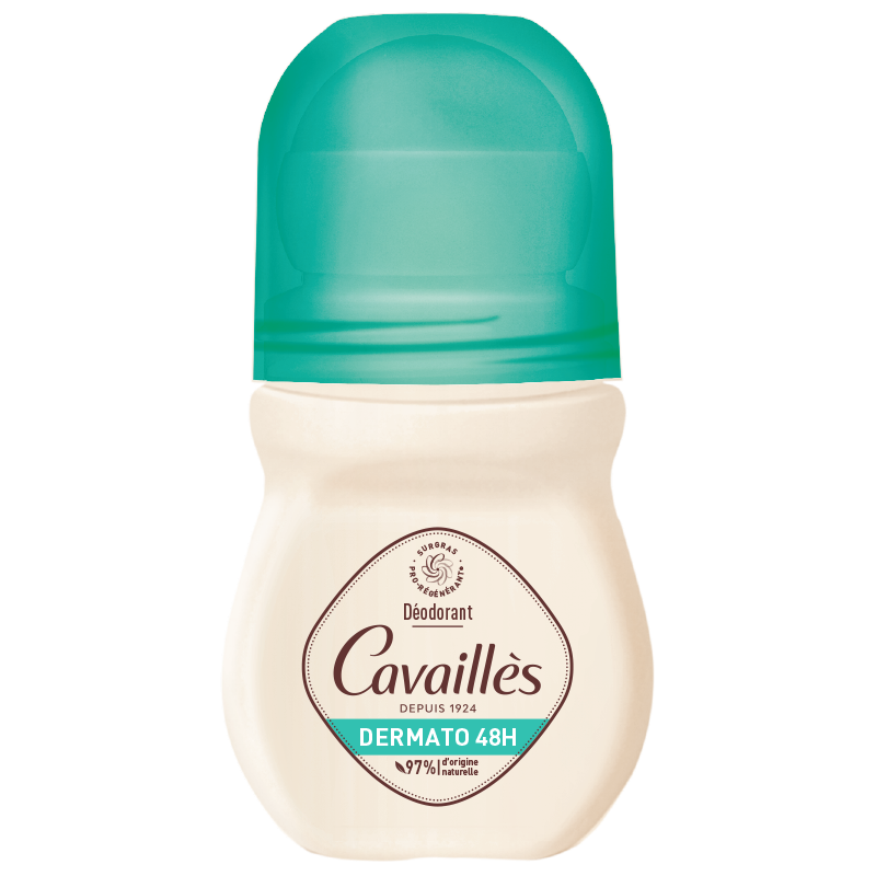 ROGE CAVAILLES DEO SOIN DERMATO 48H SANS SEL ALIMINIUM ROLL ON 50ML