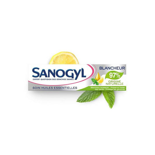SANOGYL DENTIF SOIN HUILES ESSENTIELLES BLANCHEUR  75ML