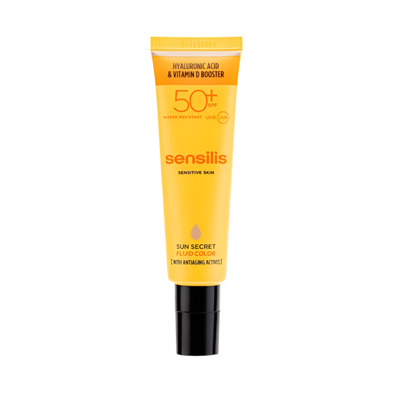 SENSILIS SUN SECRET HA FLUID COLOUR SPF50