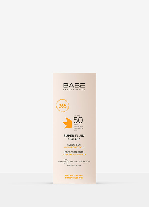 BABÉ Fluide Solaire Visage Teinté SPF 50 – 50 ml