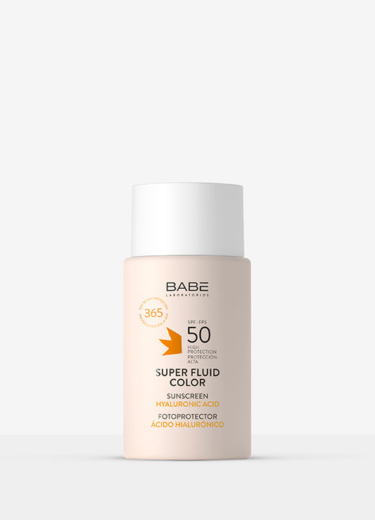 BABÉ Fluide Solaire Visage Teinté SPF 50 – 50 ml