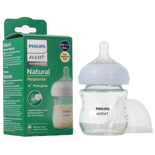 Avent Biberon Natural en Verre 125 ml 0 mois+