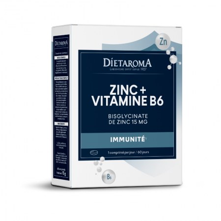 Dietaroma Zinc + Vitamine B6 – 60 comprimés